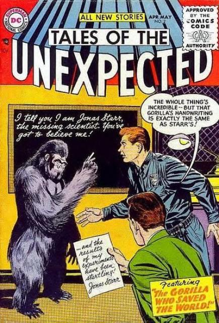 Tales of the Unexpected #2 comic cover