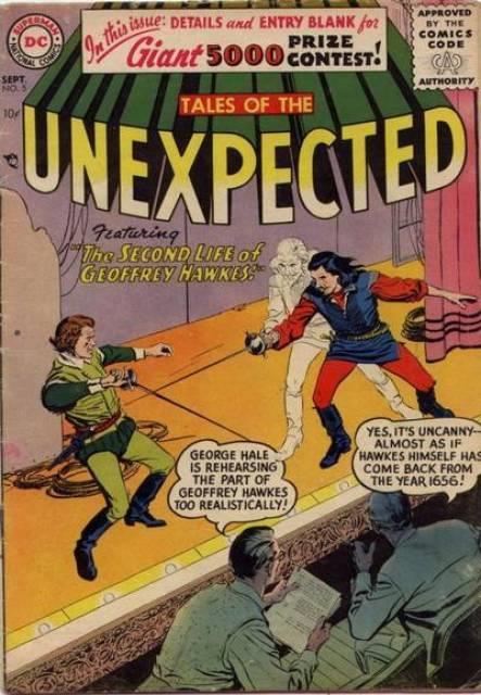 Tales of the Unexpected #5 comic cover