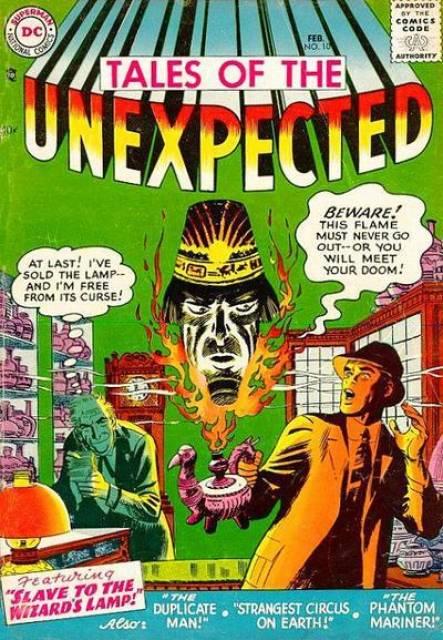 Tales of the Unexpected #10 comic cover