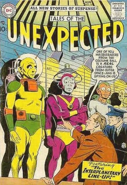 Tales of the Unexpected #16 comic cover