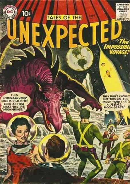 Tales of the Unexpected #17 comic cover