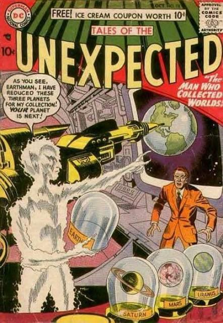 Tales of the Unexpected #18 comic cover