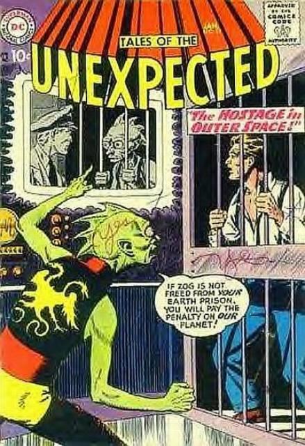 Tales of the Unexpected #21 comic cover