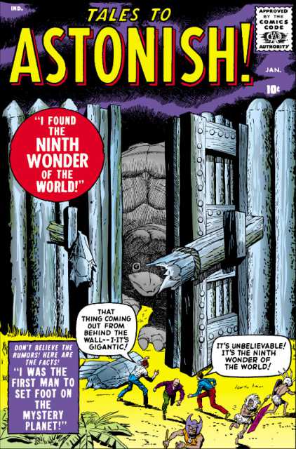 Tales to Astonish #1 comic cover