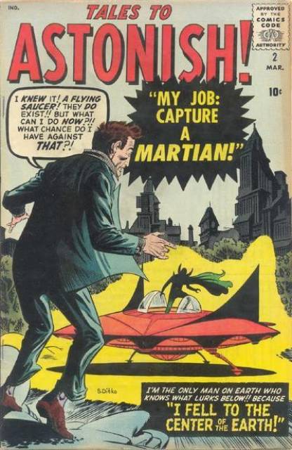 Tales to Astonish #2 comic cover