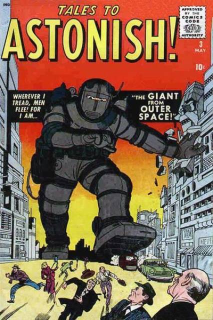 Tales to Astonish #3 comic cover