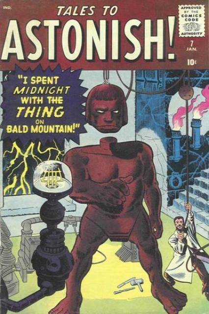 Tales to Astonish #7 comic cover