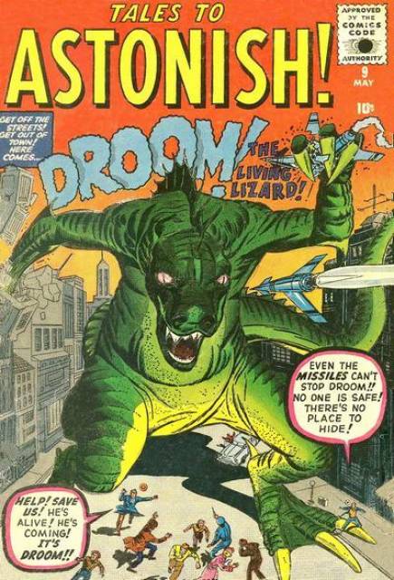 Tales to Astonish #9 comic cover