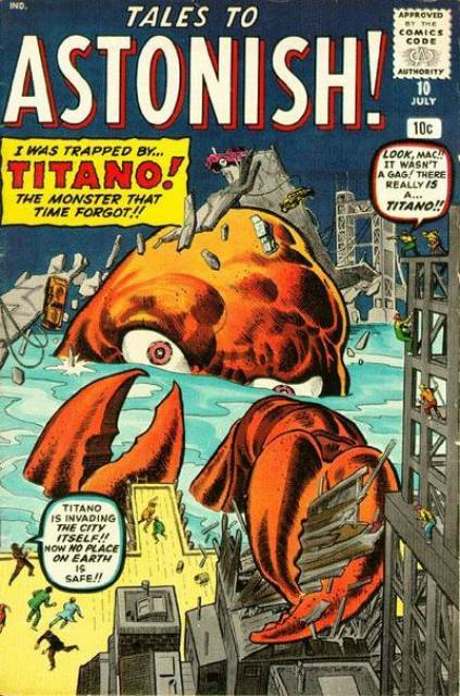 Tales to Astonish #10 comic cover