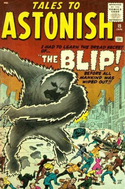 Tales to Astonish #15 comic cover