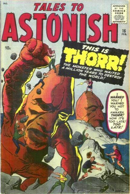 Tales to Astonish #16 comic cover