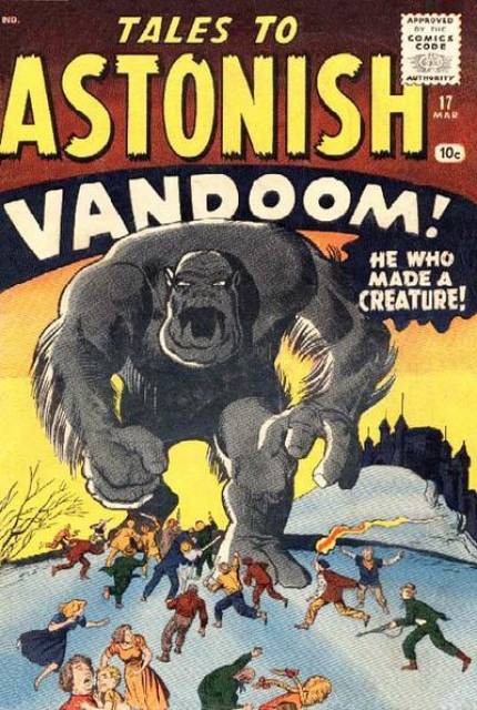 Tales to Astonish #17 comic cover