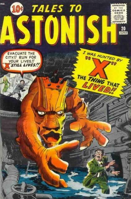 Tales to Astonish #20 comic cover