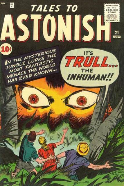 Tales to Astonish #21 comic cover