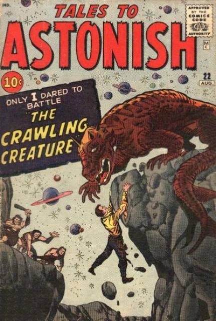 Tales to Astonish #22 comic cover