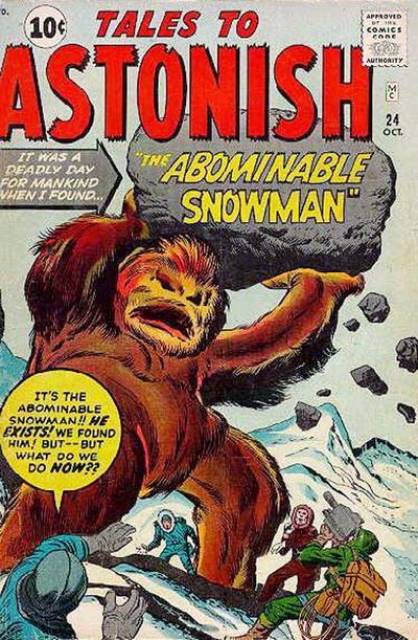 Tales to Astonish #24 comic cover