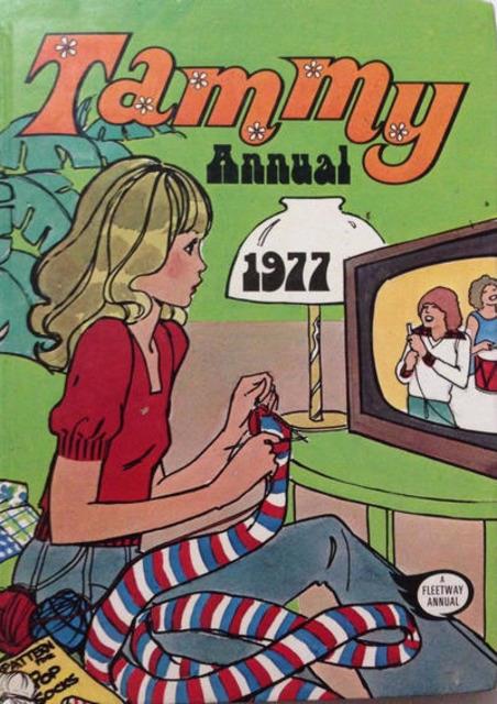 Tammy Annual 1977 comic cover