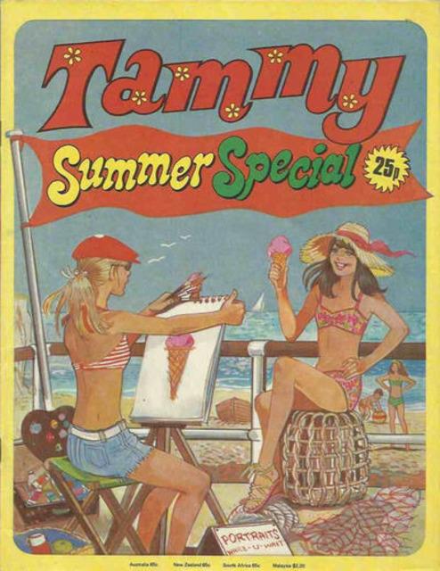 Tammy Holiday Special 1977 comic cover