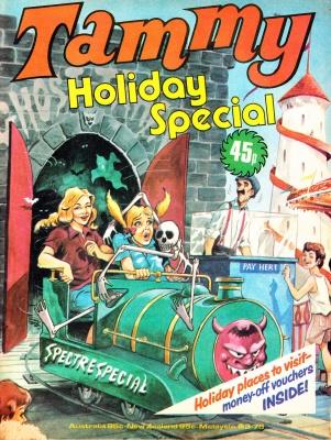 Tammy Holiday Special 1980 comic cover