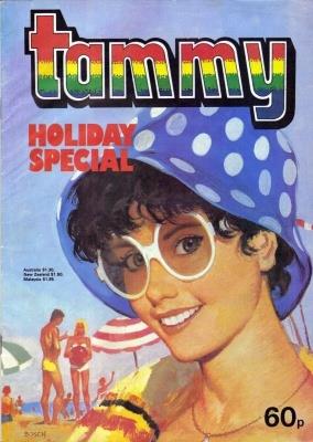 Tammy Holiday Special 1985 comic cover