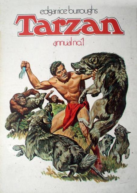 Tarzan Annual 1973 comic cover