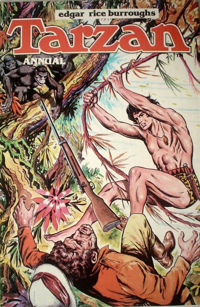 Tarzan Annual 1980 comic cover