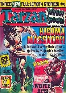 Tarzan Winter Special 1980 comic cover