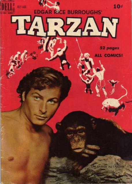 Tarzan #16 comic cover