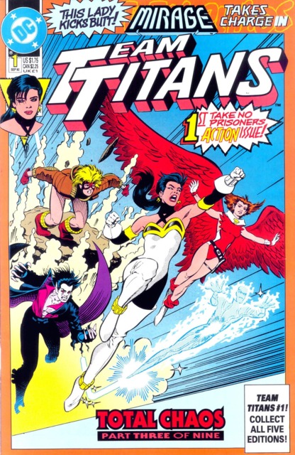 Team Titans #1 Mirage Variant comic cover