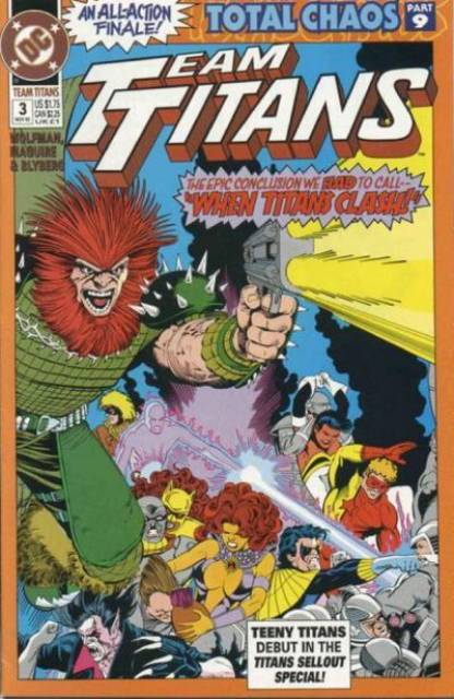 Team Titans #3 comic cover