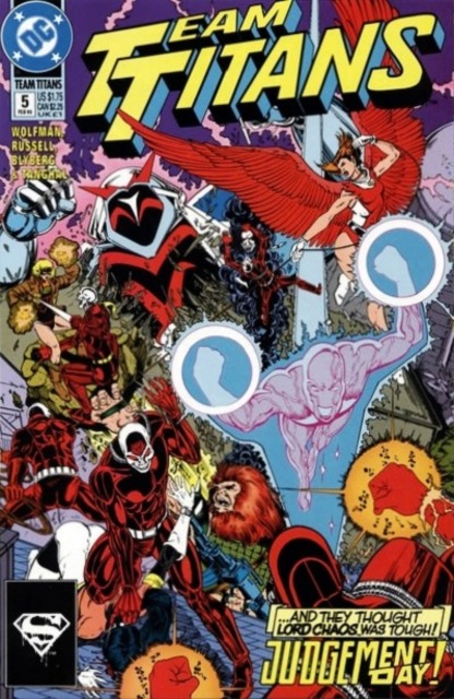 Team Titans #5 comic cover