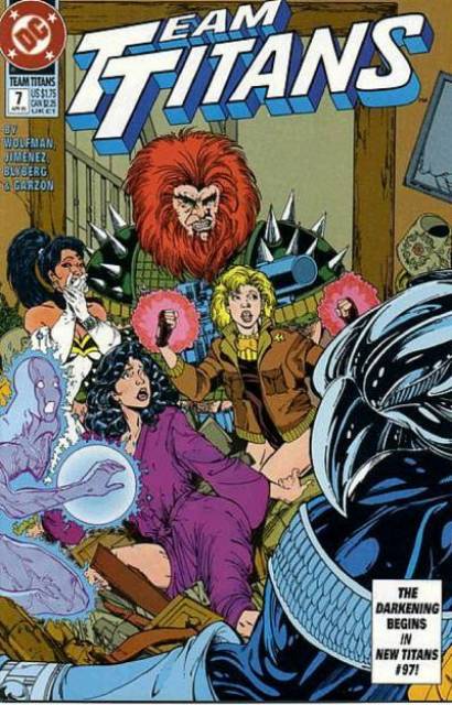 Team Titans #7 comic cover