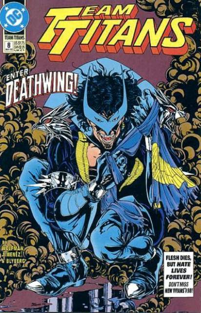 Team Titans #8 comic cover