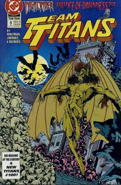 Team Titans #9 comic cover