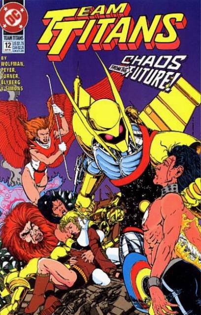 Team Titans #12 comic cover