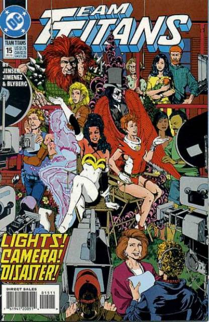 Team Titans #15 comic cover
