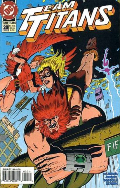 Team Titans #20 comic cover