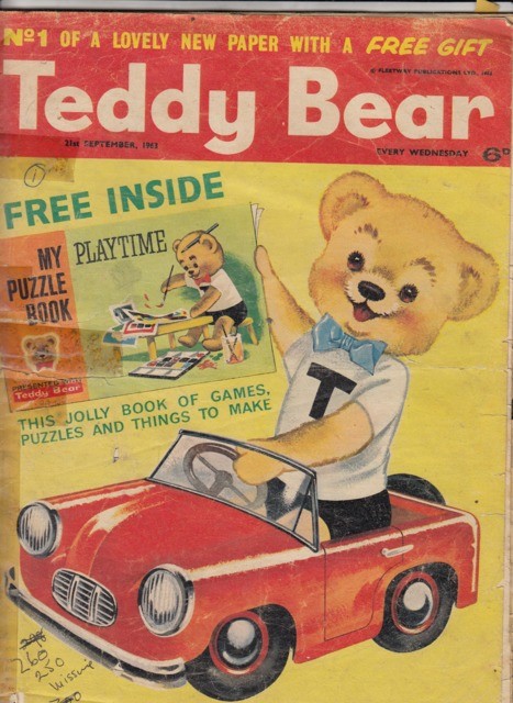 Teddy Bear #1 comic cover