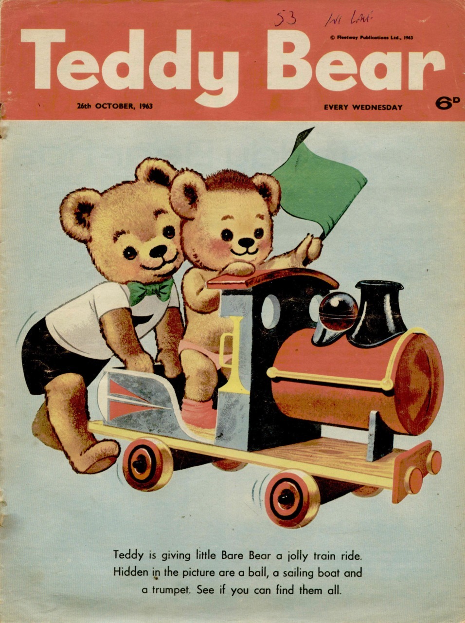 Teddy Bear #6 comic cover