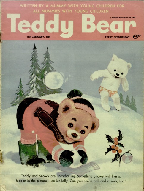 Teddy Bear #17 comic cover