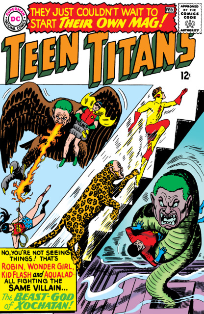 Teen Titans #1 comic cover