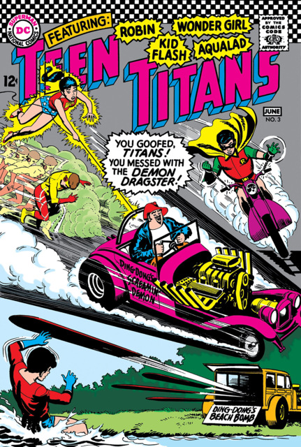 Teen Titans #3 comic cover