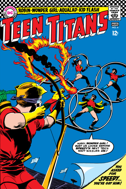 Teen Titans #4 comic cover