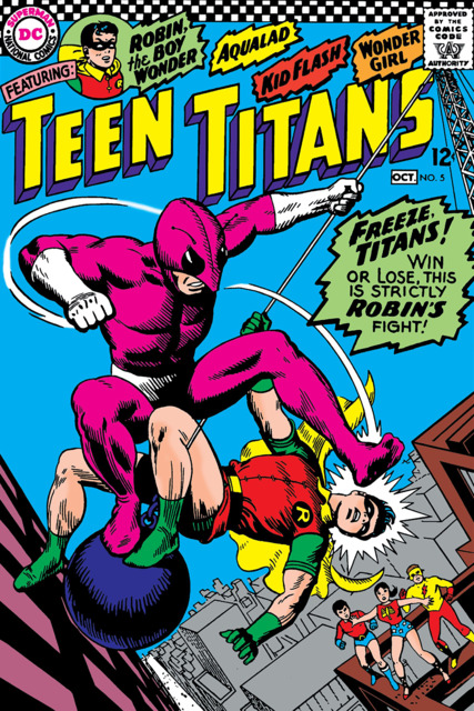 Teen Titans #5 comic cover