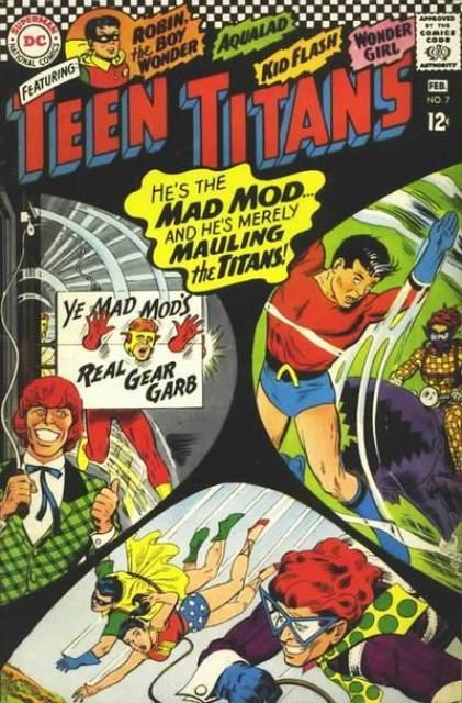 Teen Titans #7 comic cover