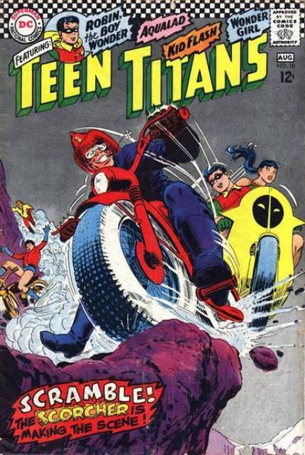 Teen Titans #10 comic cover