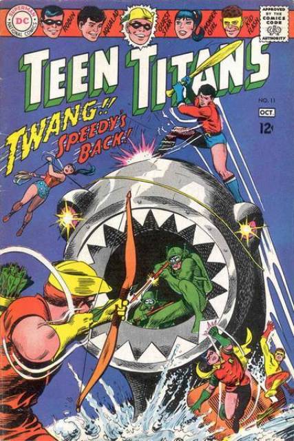 Teen Titans #11 comic cover