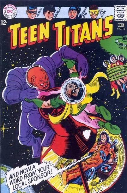 Teen Titans #12 comic cover