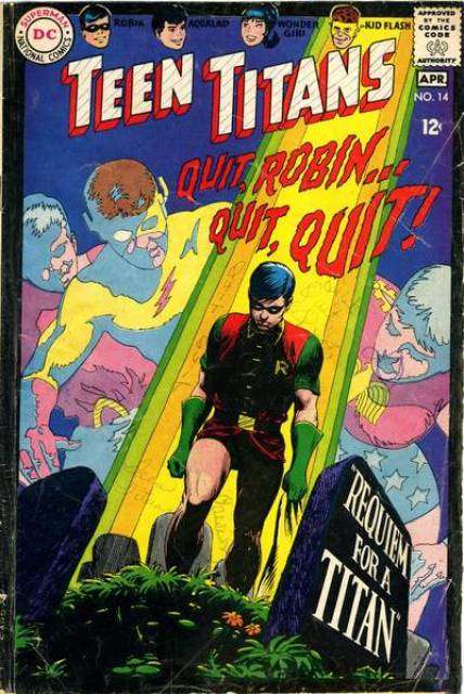Teen Titans #14 comic cover