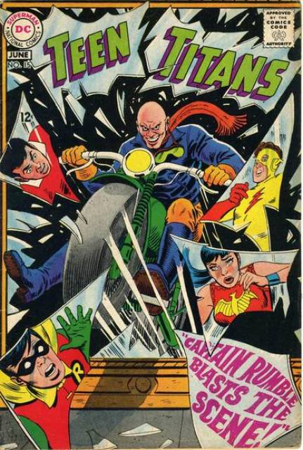 Teen Titans #15 comic cover